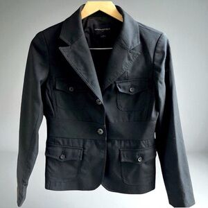 Banana Republic Black Work Casual Blazer Jacket Sm